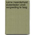 Ruime meerderheid Statenleden vindt vergoeding te laag