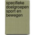 Specifieke doelgroepen sport en bewegen