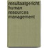 Resultaatgericht Human Resources Management