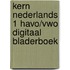 KERN Nederlands 1 havo/vwo digitaal bladerboek