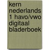 KERN Nederlands 1 havo/vwo digitaal bladerboek door Onbekend