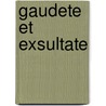 Gaudete et exsultate by Paus Franciscus