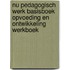 Nu Pedagogisch Werk Basisboek Opvoeding En Ontwikkeling Werkboek