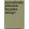 Acoustically effective façades design door Jochen Krimm
