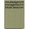 Resultaatgericht management in lokale besturen door Stijn Lombaert