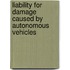 Liability for Damage Caused by Autonomous Vehicles