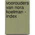 Voorouders van Nora Koelman - Index