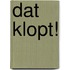 Dat klopt!