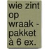 Wie zint op wraak - pakket à 6 ex.