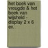 Het boek van vreugde & Het boek van wijsheid - display 2 x 6 ex.