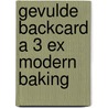Gevulde backcard a 3 ex Modern Baking by Donna Hay