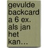 Gevulde backcard a 6 ex. Als Jan het kan…