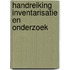 Handreiking inventarisatie en onderzoek