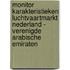 Monitor karakteristieken luchtvaartmarkt Nederland - Verenigde Arabische Emiraten