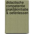 Didactische competentie praktijkinitiatie & oefenlessen
