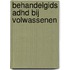 Behandelgids ADHD bij volwassenen