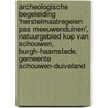 Archeologische Begeleiding 'Herstelmaatregelen PAS Meeuwenduinen’, Natuurgebied Kop van Schouwen, Burgh-Haamstede, Gemeente Schouwen-Duiveland door H.H. J. Uleners