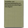 Modellen van gemeentebelasting en retributieverordeningen - Heruitgave door Onbekend