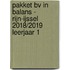 Pakket BV in Balans - Rijn-IJssel 2018/2019 leerjaar 1