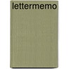 Lettermemo door Onbekend