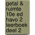Getal & Ruimte 10e ed havo 2 leerboek deel 2