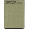 Het statuut van de vaststellingsovereenkomst door Nick Portugaels