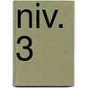 niv. 3 door Onbekend