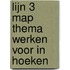 Lijn 3 map thema werken voor in hoeken