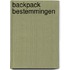 Backpack bestemmingen