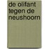 De olifant tegen de neushoorn
