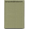 Aansprakelijkheidsrecht door T. Hartlief