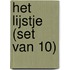 Het lijstje (set van 10)