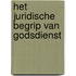 Het juridische begrip van godsdienst