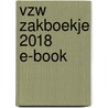 VZW Zakboekje 2018 E-Book door Onbekend