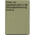 Meet- en regeltechniek in de klimaatbeheersing (MRK-A)