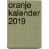 Oranje kalender 2019