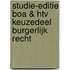 Studie-editie BOA & HTV Keuzedeel Burgerlijk Recht