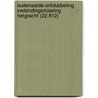 Oudenaarde-Ontdubbeling verbindingsriolering Rietgracht (22.812) by M.R. Groenhuijzen