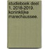 Studieboek deel 1. 2018-2019. Koninklijke Marechaussee.