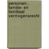 Personen-, familie- en familiaal vermogensrecht