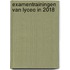 Examentrainingen van Lyceo in 2018