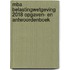MBA Belastingwetgeving 2018 Opgaven- en antwoordenboek