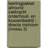 Leerlingpakket Allround vakkracht onderhoud- en klussenbedrijf - directe instroom (niveau 3) door Vermeer