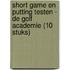 Short Game en Putting Testen - De Golf Academie (10 stuks)