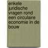 Enkele juridische vragen rond een circulaire economie in de bouw door M.N. Boeve