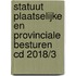 Statuut plaatselijke en provinciale besturen cd 2018/3
