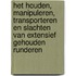 Het houden, manipuleren, transporteren en slachten van extensief gehouden runderen