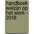 Handboek welzijn op het werk - 2018