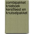Combipakket knieboek Kerstfeest en knutselpakket