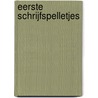 Eerste schrijfspelletjes by Znu